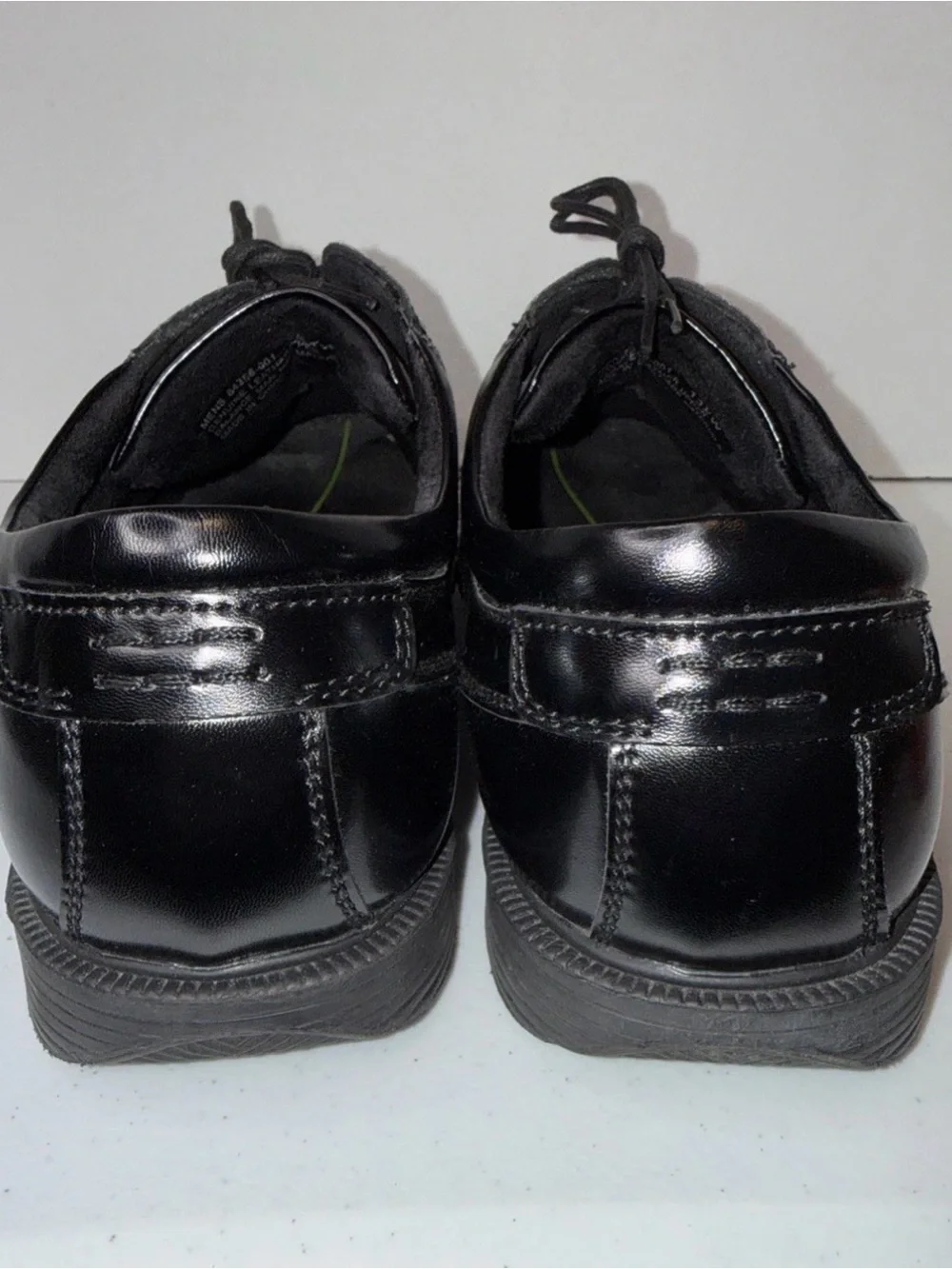 Nunn bush Men's 13 XW Black Classic Lace-Up Dress Shoes
